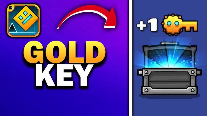 how to get gold keys in geometry dash