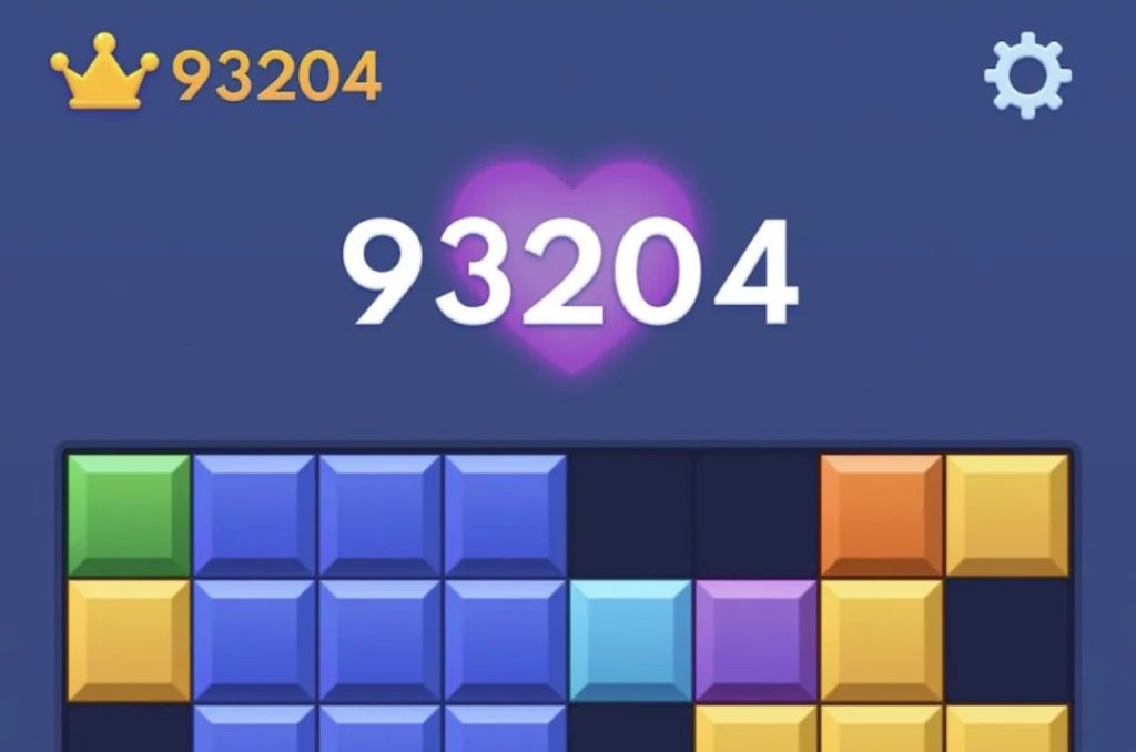what is the highest score on block blast